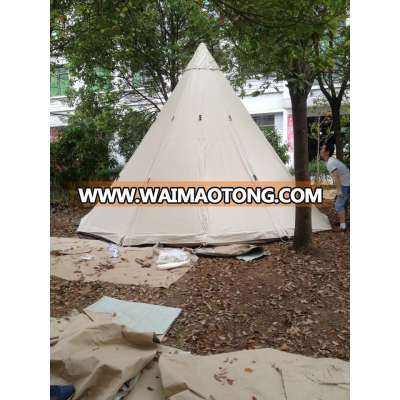 100% cotton canvas 4M Indian teepee tent